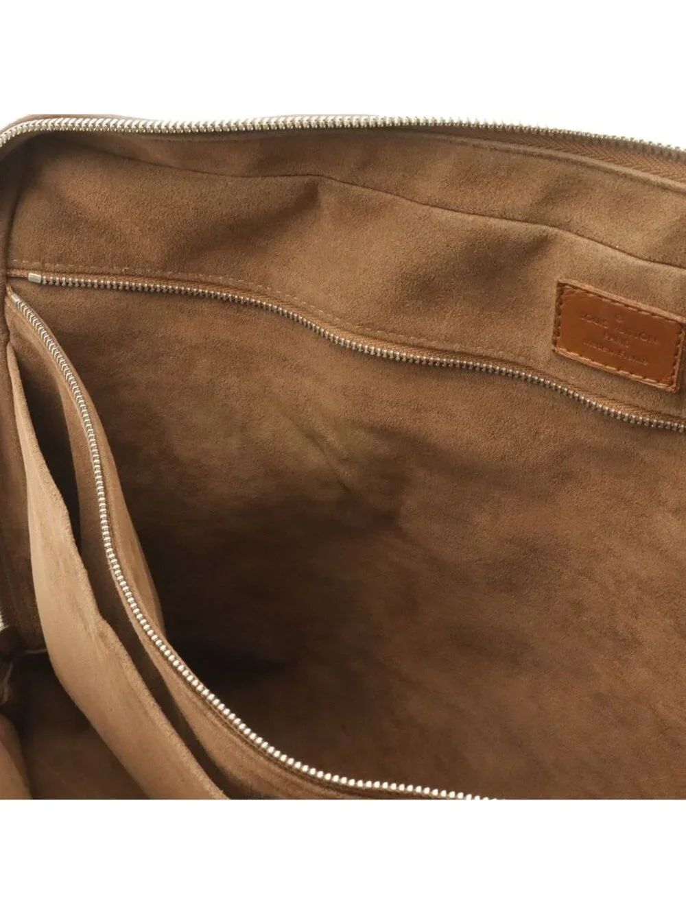Louis Vuitton Nomad Pdv Porte Documents Voyage Business Briefcase Leather Taba